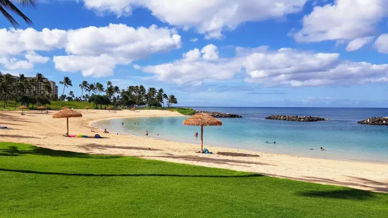 Idyllic beach getaway — an example of where points can take you.