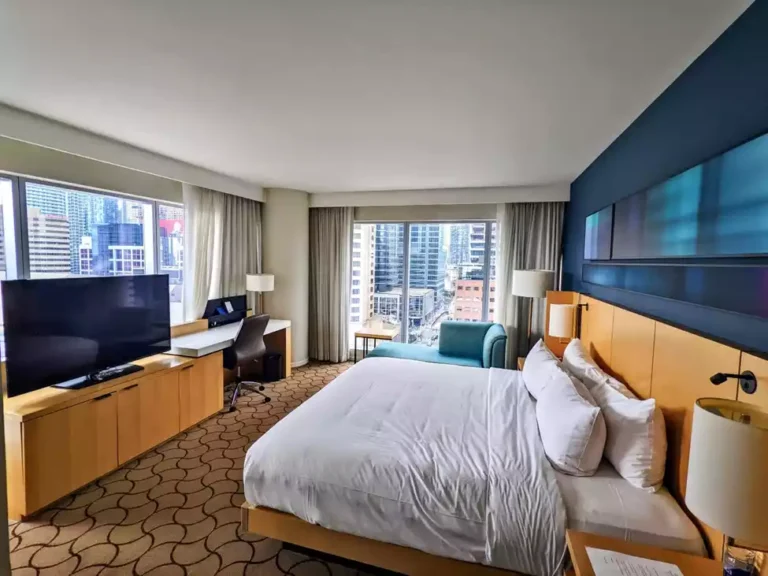 Corner Room at Delta Hotels Toronto